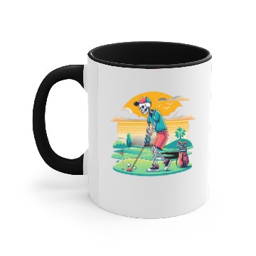Discover Preppy skeleton Accent Mugs