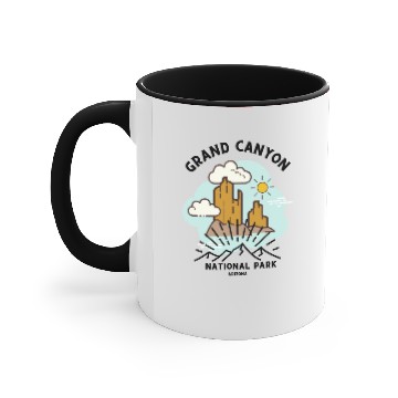 Discover Grand Canyon – The Arizonna Adventure Accent Mugs