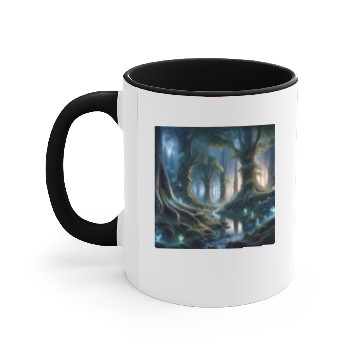 Discover Twilight Magic: Enchanted Forest Accent Mugs