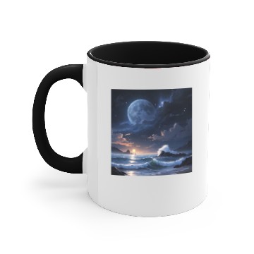 Discover the ocean Accent Mugs