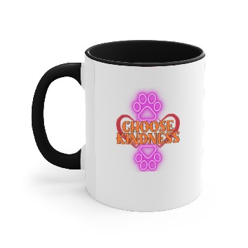 Discover Choose Kindness Accent Mugs