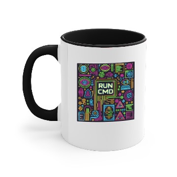 Discover Run Cmd 43 Accent Mugs