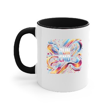 Discover Run Cmd 42 Accent Mugs