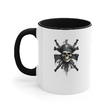 Discover Skeleton pirates Accent Mugs
