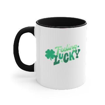 Discover Feeling lucky Accent Mugs