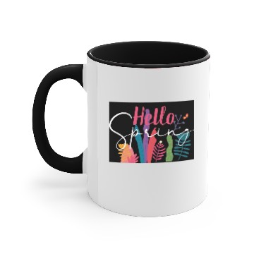 Discover HELLO SPRING Accent Mugs