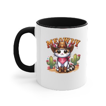 Discover Meowdy Accent Mugs