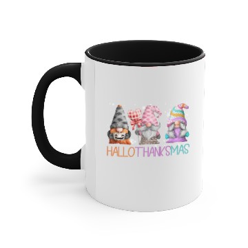 Discover HalloThanksMas Accent Mugs
