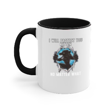 Discover alpha wolf ripping meme Accent Mugs i will protect you