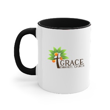 Discover GRACE Emmanuel Church Accent Mugs