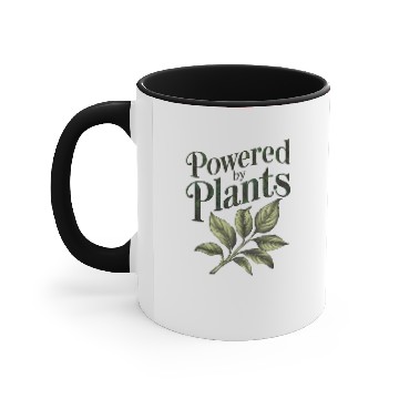 Discover Powered by Plants Accent Mugs