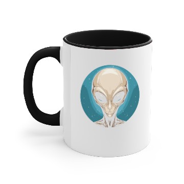 Discover Alien Extraterrestrial Flying Accent Mugs