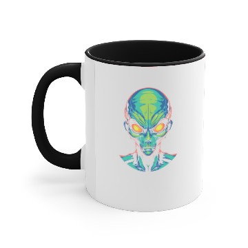 Discover Alien Extraterrestrial Cool Accent Mugs