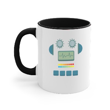 Discover Robot Costume Robotics Technology Accent Mugs