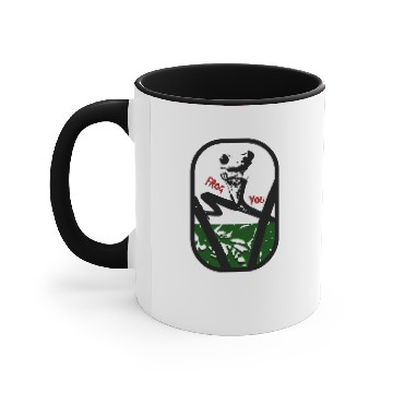 Discover FROG YOU Design 01Transparent Accent Mugs