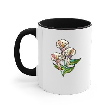 Discover calla lilies Accent Mugs