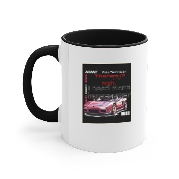 Discover Therapy Nah I need more horsepower Accent Mugs
