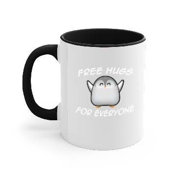 Discover Free Hugs For Everyone Accent Mugs