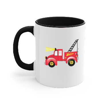 Discover Tow Truck Accent Mugs