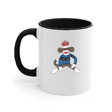 Discover Women's Sock monkey Accent Mugs