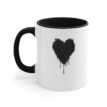 Discover bleeding heart Accent Mugs