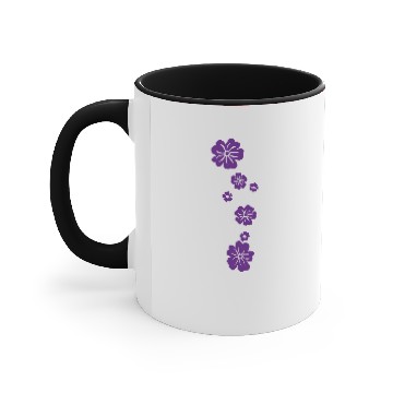 Discover Creeper with Flowers Accent Mugs