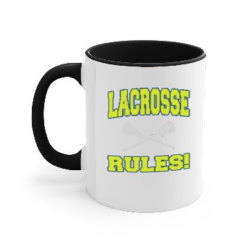 Discover Lacrosse Rules Accent Mugs