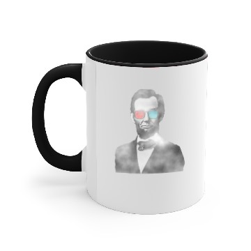 Discover Abraham Lincoln 3d glasses Accent Mugs