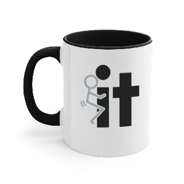 Discover Fuck-it Accent Mugs