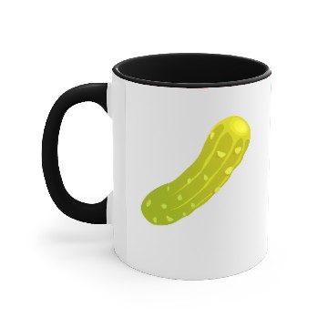 Discover Food Pickle Accent Mugs