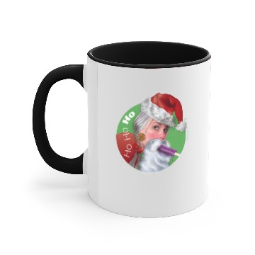 Discover Santa Sucks: Ho ho ho Accent Mugs