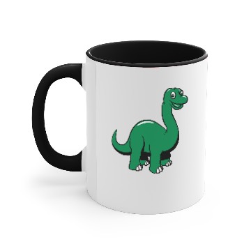 Discover Dinosaur dinosaur funny sweet Accent Mugs