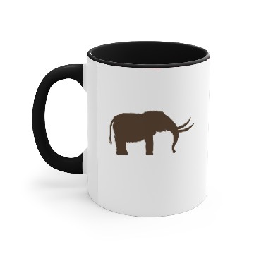 Discover Mastodon Silhouette Accent Mugs