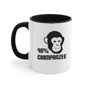 Discover 98% Chimpanzee Accent Mugs