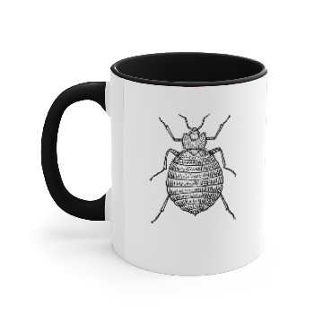 Discover Bed bug Accent Mugs
