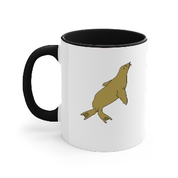 Discover Seal (colour) Accent Mugs
