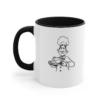 Discover Cook cooking proud chicken Accent Mugs