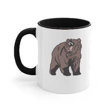 Discover Grizzly Bear Accent Mugs