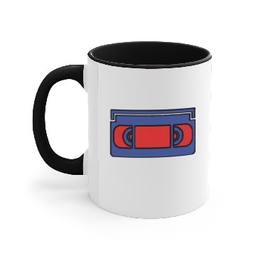 Discover VHS Tape Filled Accent Mugs