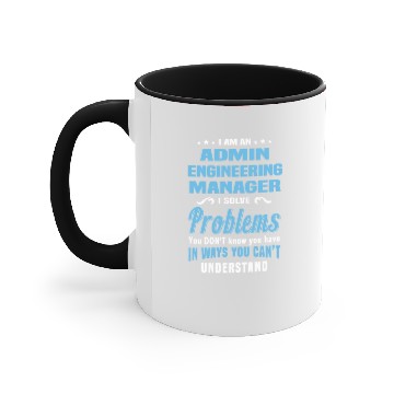 Discover Admin Engineering Manager Accent Mugs