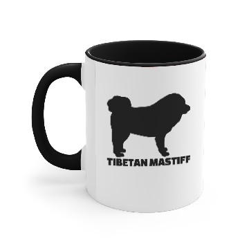 Discover Tibetan Mastiff Accent Mugs