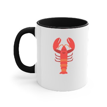 Discover Funny Lobster Sea Creature Accent Mugs