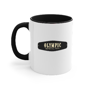 Discover Olympic National Park Accent Mugs