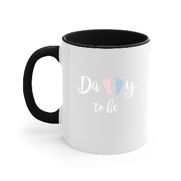 Discover Daddy To Be Accent Mugs