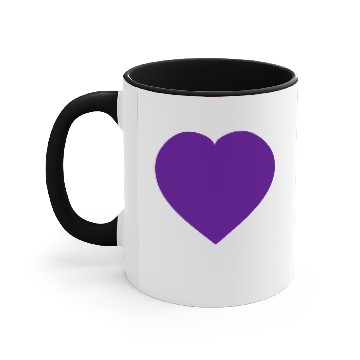 Discover Love - Purple Accent Mugs