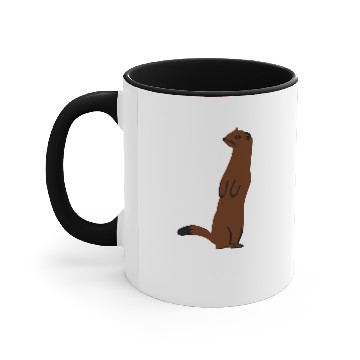 Discover Weasel - Ermine Accent Mugs