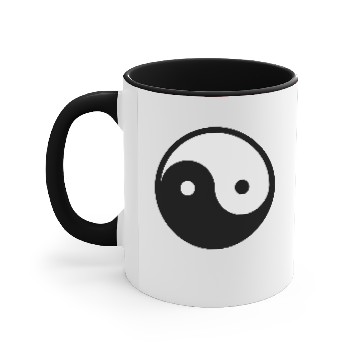 Discover Ying Yang Accent Mugs