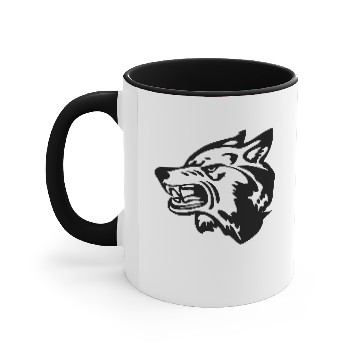 Discover wolf wolves or wolverine? Accent Mugs