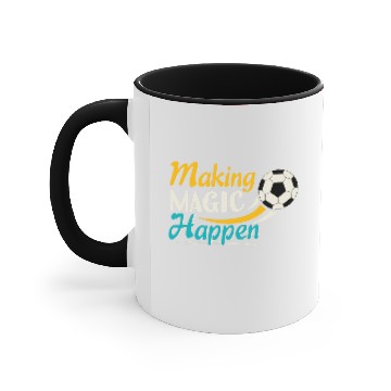 Discover Soccer Making Magic Happen Sleeveless Accent Mugs