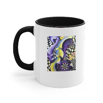 Discover I need space - optical illusion design Accent Mugs